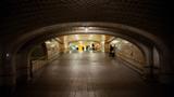 People walk around an almost empty Grand Central Terminal as the coronavirus disease (COVID-19) outbreak continues in New York City, U.S., March 29, 2020, photo by Eduardo Munoz/Reuters