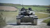 A Challenger 2 tank on Castlemartin Ranges in Pembrokeshire, Wales, photo by Cpl Si Longworth RLC (Phot)/CC BY-NC 2.0