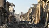 The destruction on Al-Qouatli street in Raqqa, Syria, photo by Abood Hamam