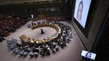 The United Nations Security Council during a meeting on Russia's invasion of Ukraine, at the U.N. Headquarters in New York City, New York, May 5, 2022, photo by Shannon Stapleton/Reuters