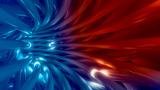 Blue and red cables transmitting data signals, image by Alexey Novikov/Adobe Stock