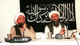 Ayman al-Zawahiri and Osama bin Laden in Jamkha, Afghanistan, May 1, 1998, photo by Balkis Press/ABACA/Reuters