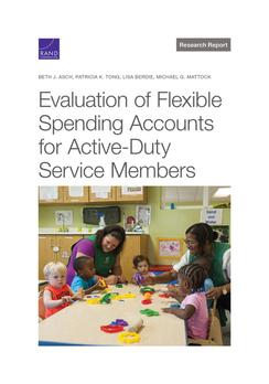 Cover: Evaluation of Flexible Spending Accounts for Active-Duty Service Members
