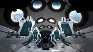 Undated photo of Virgin Galactic Spaceship Cabin Interior, handout photo by Virgin Galactic/ABACA via Reuters Connect