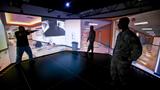 National Guard members train in virtual reality to respond to mass shootings