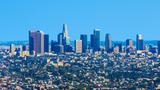 Los Angeles skyline and urban sprawl, photo by Ron and Patty Thomas/Getty Images