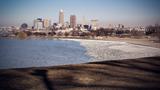 Cityscape of Downtown Cleveland, Ohio in the winter, photo by L Rya Photography/Adobe Stock.