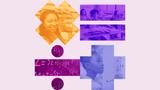 Photo illustration featuring math teacher Candace Jackson and classroom imagery, photos by Alfexe, Skynesher, and Ridofranz/Getty Images and Candace Jackson, design by Haley Okuley/RAND.