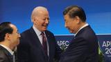 U.S President Joe Biden says goodbye to Chinese President Xi Jinping at the end of the APEC meeting in San Francisco, California,  November 18, 2023, photo by EyePress News/Reuters