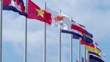 International Congress, many flags of different countries on flagpoles, photo by Aleksandr Koltyrin/Getty Images