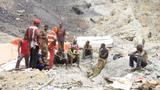 Artisanal miners sit outside a cobalt mine-pit in Tulwizembe, Katanga province, Democratic Republic of Congo, November 25, 2015, photo by Kenny Katombe/Reuters