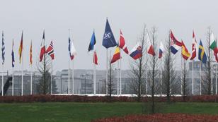A Swedish flag flutters among other flags after a flag-raising ceremony at NATO headquarters after the accession of Sweden to the alliance, in Brussels, Belgium, March 11, 2024, photo by Yves Herman/Reuters