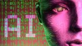 Artificial woman figure with binary code and AI inscription, image by Christian Ohde/IMAGO via Reuters