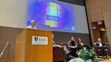 Richard Danzig addresses the AI Security event, photo by Johnson Ramsaur/RAND
