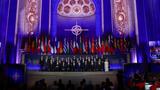 Heads of state  and other officials pose for a family photo at the 2024 NATO summit in Washington, D.C., July 9, 2024, photo by Yves Herman/Reuters