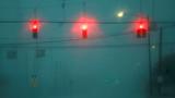 Street lights are pictured as Hurricane Milton approaches in Orlando, Florida, October 9, 2024, photo by Jose Luis Gonzalez/Reuters