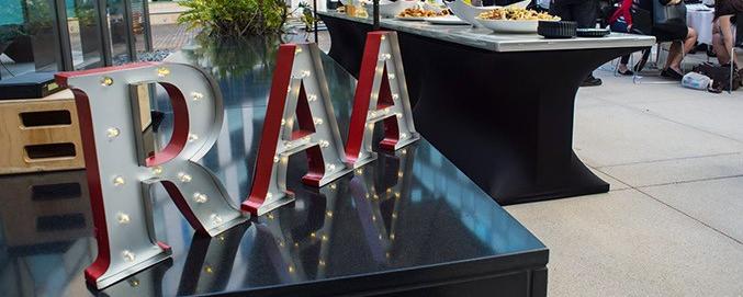 RAA sign displayed at the RAA Summer Reunion