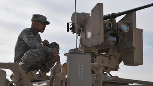 CROWS system (remotely operated weapon)
