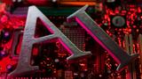 AI (artificial intelligence) letters on a computer motherboard, illustration by Dado Ruvic/Reuters