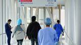 Medical staff are seen inside Emory University Hospital in Atlanta, Georgia, November 12, 2019, photo by Elijah Nouvelage/Reuters