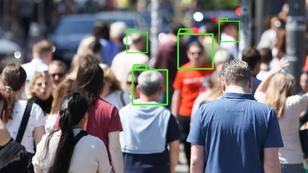 Illustration of data folders over blurred human faces as a symbol of the dangers of AI for big data analysis, in Germany, May 14, 2023, photo by Piero Nigro/IMAGO/Reuters
