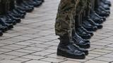 Members of the Polish Armed Forces stand in formation in Krakow, Poland, November 24, 2024, photo by Artur Widak/Reuters
