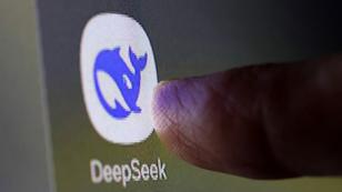 DeepSeek app icon on a screen, January 27, 2025, photo by Dado Ruvic/Reuters