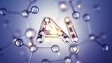 Floating letters "AI" surrounded by molecular structures, photo by BlackJack3D/Getty Images