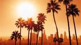 Hot sun shining on Los Angeles, photo by frankpeters/Getty Images
