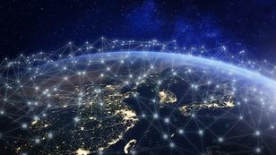 A depiction of satellites in low earth orbit, photo by NicoElNino/Getty Images