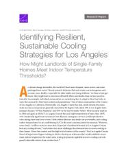 Cover: Identifying Resilient, Sustainable Cooling Strategies for Los Angeles