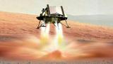 A rendering of the Rosalind Franklin, a Mars lander being designed and built by Airbus in Stevenage, UK, March 31, 2025, photo by Airbus/Cover Images via Reuters Connect