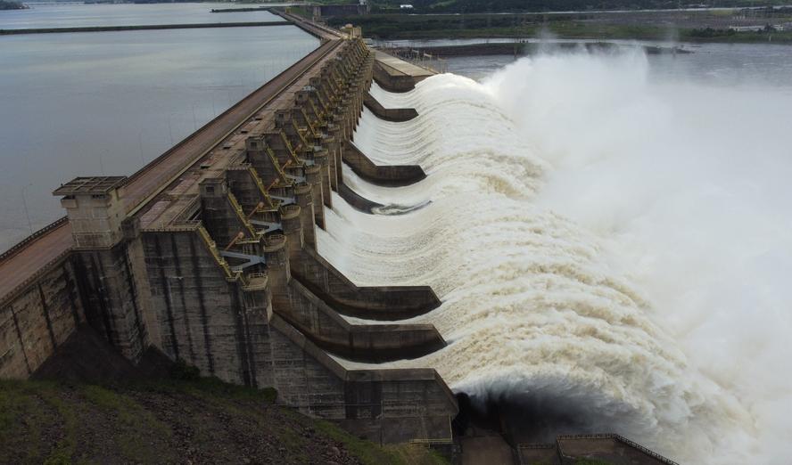 The Tucurui hydropower plant, which has a capacity of 8370 MW, in Par&aacute;, Brazil, January 13th, 2022, photo by Dieh Sacramento/Reuters