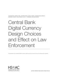 Cover: Central Bank Digital Currency Design Choices and Effect on Law Enforcement