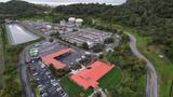 The Central Marin Sanitation Agency facility, where wastewater samples are collected for testing, in San Rafael, California, March 29, 2023, photo by Nathan Frandino/Reuters